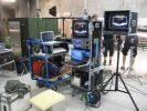8-cam video cart on set